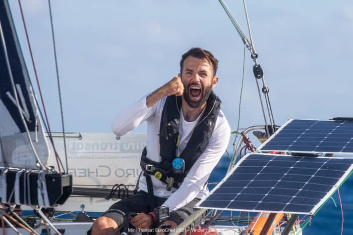   Gesamtsieger Pierre Le Roy auf "TeamWorks"