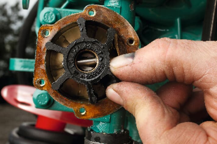 Dieser Impeller ist frisch gewechselt