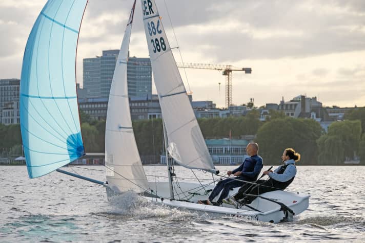 Segelspaß in kleinem Format: die Melges 15