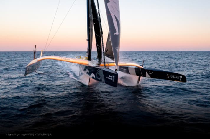 “Maxi Edmon de Rothschild” im Flugmodus