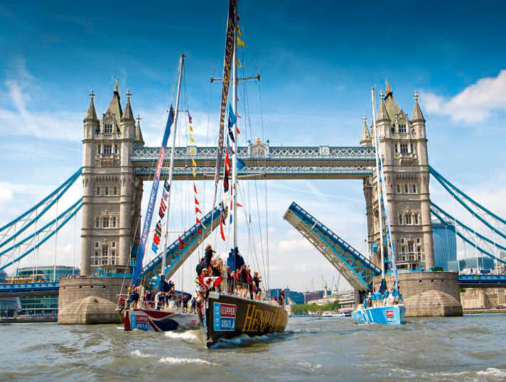 Eines der bekanntesten maritimen Bauwerke: Die Tower Bridge in London