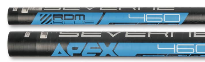 Severne masts: RDM top, SDM bottom