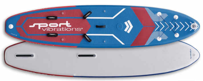 Sport Vibrations Surf Multisport 11’5” x 31” kann beides: SUPen und Windsurfen