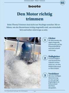 Seemannschaft - Guide 3: Motor trimmen