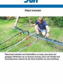 Guide 23: Mast trennen