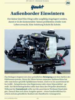 Guide 20: Aussenborder einwintern