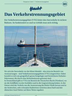 Navigation 3: Verkehrstrennungsgebiet