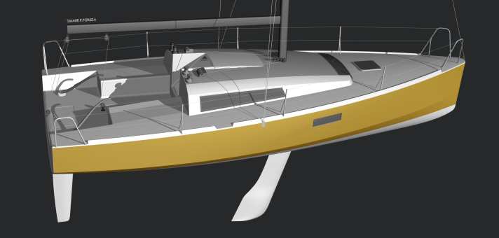   Deck view Pogo 30