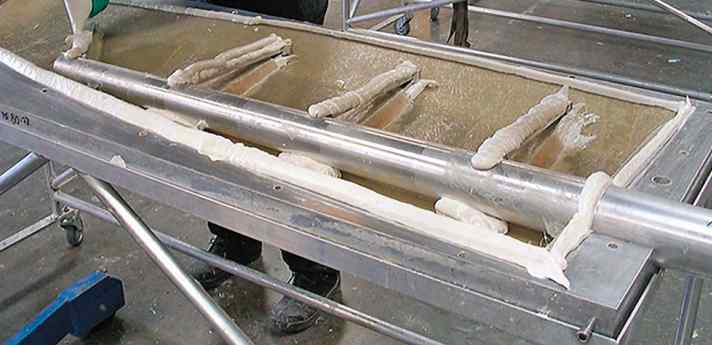 Rudder series production