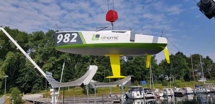   Finalmente! La gru è in funzione a Travemünde