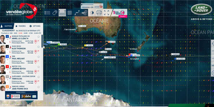   Good to see: "St Michel-Virbac" turns to the north