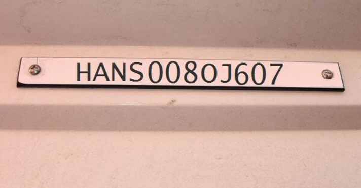   Bad photomontage of a serial number