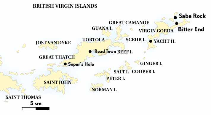  Tens of islands in a very small space, no clearing in and out: These advantages are the secret of the BVIs' success