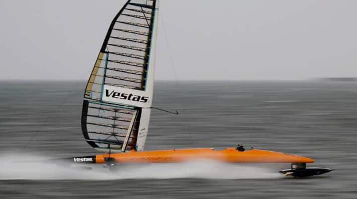   Ecco come appare quando si naviga a 120 km/h