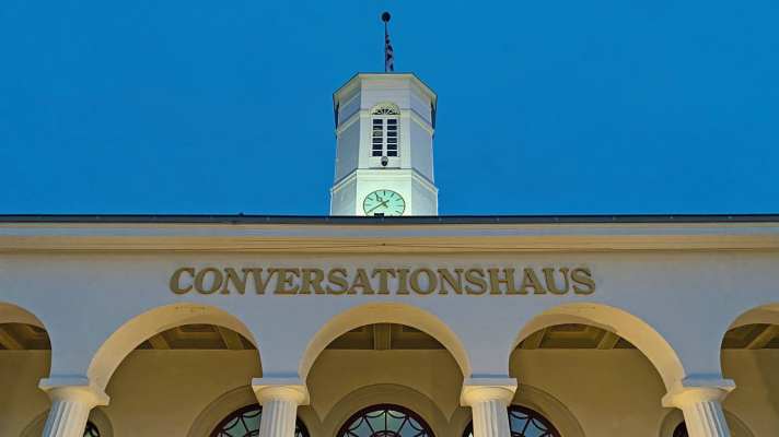 Das Conversationshaus am Kurpark von Norderney. | 