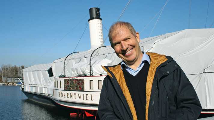 Winterised, the "Hohentwiel" awaits the next season