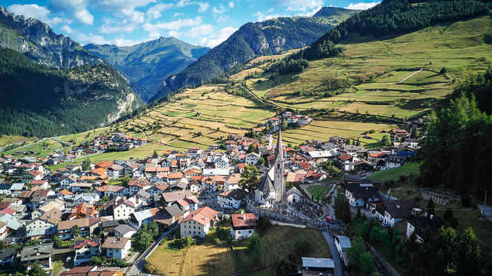Nauders gehört noch zu Tirol, aber Biker erleben hier Freiheiten wie im benachbarten Vinschgau und Engadin.