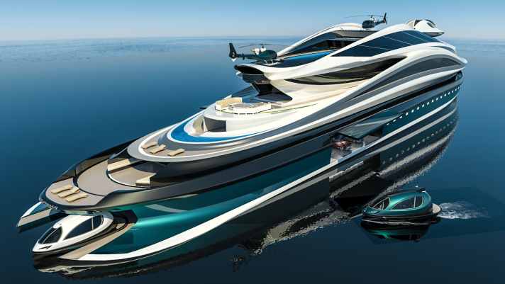 Rigid wings: Pierpaolo Lazzarini's design was inspired by the shape of a swan. | n.
