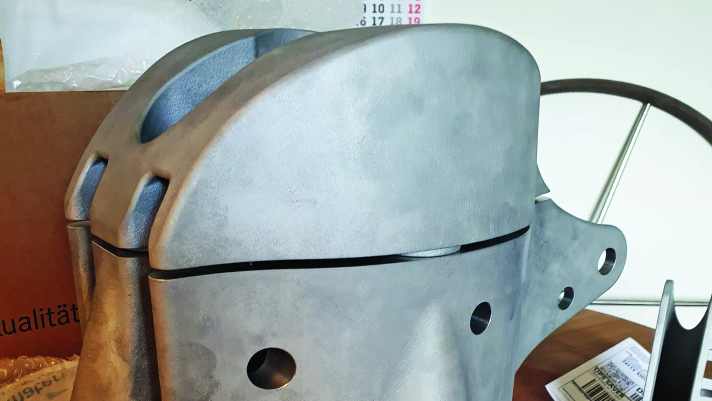 Der Masttop für den Refit des 60-Fuß-Klassikers "Varuna" wurde aus Aluminium gedruckt