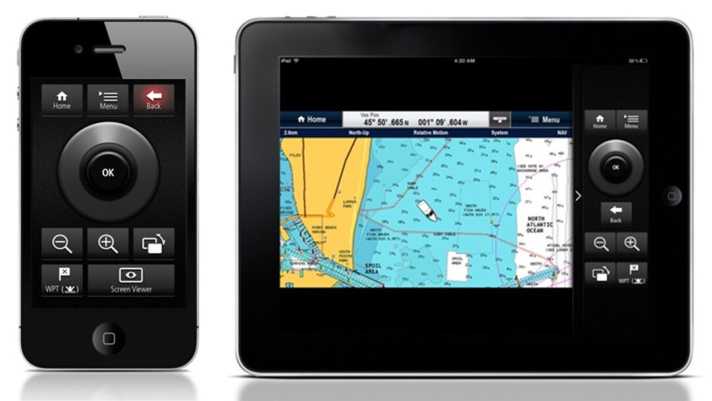   RayView, RayControl und RayRemote verbinden Raymarine-Plotter mit Smartphone und Tablet