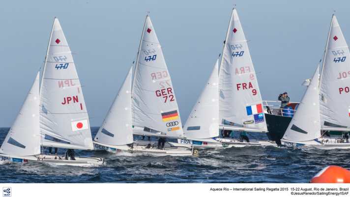   Annika Bochmann et Marlene Steinherr dans le peloton des 470 femmes