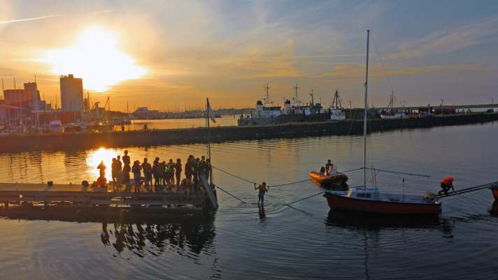 Ferienlager der Segelschule Bennewitz in Heiligenhafen
