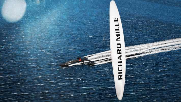 Il team svizzero SP80 vuole battere il record nel 2024 con l'aiuto di un aquilone