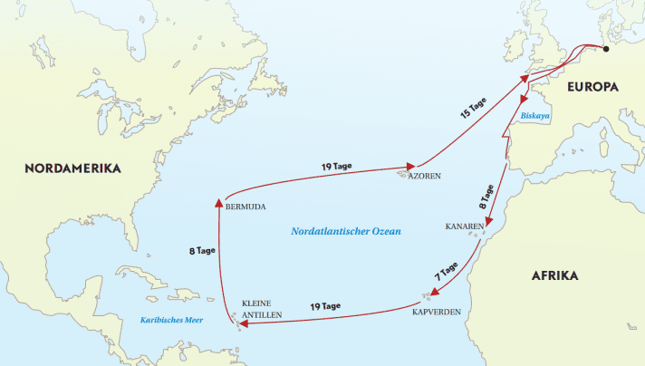Transatlantik einhand