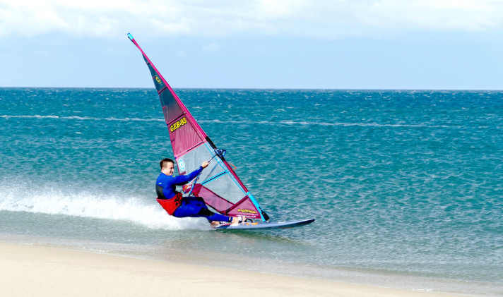 Speedsurfen ist für Andy Laufer eine Sucht