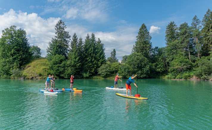 Surrounded by nature, you can enjoy the peace and quiet in the north of the reservoir.