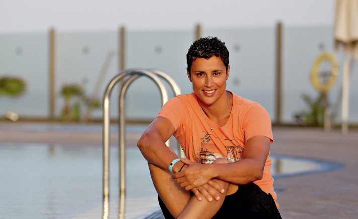 Only 4 months after surviving chemo, Daida is fit to compete again.