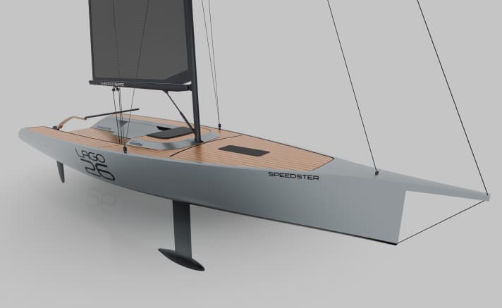 Lago 26 Speedster: lunghezza scafo 8,75 m, larghezza 2,50 m, peso 780 kg, da 98.900 euro