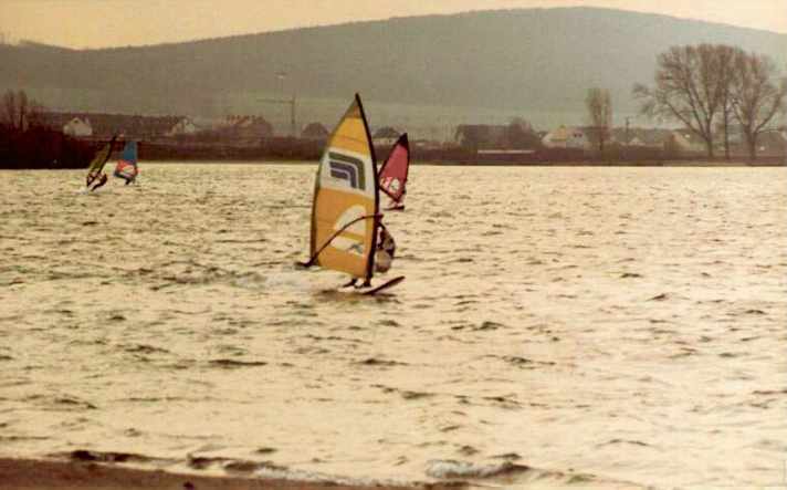 Euro was also out and about on the local lakes early on.
