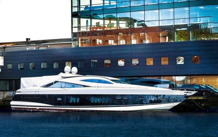 “Hydrogen Viking“: In Bergen wird al-Gaddafis Ex-„Che Guevara“ derzeit umgerüstet. E-Motoren ersetzen die MTUs.