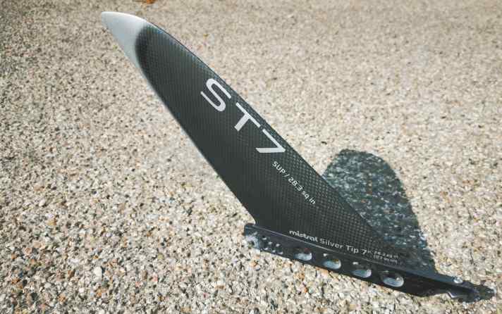 Super lightweight carbon construction and even the base is milled out to minimise weight