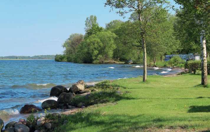 Large meadows for rigging - the Müritz makes your stay stress-free - like here in Gotthun Nitschow.