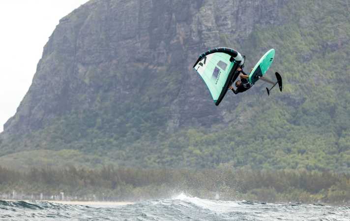 Control is key, whether you're riding waves or jumping