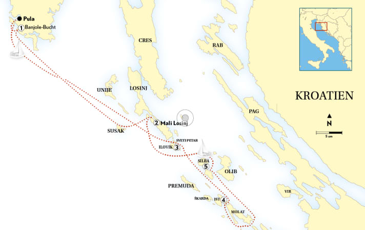 Les îles du Kvarner