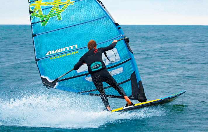   Test 2017: Freeride sail Avanti Poweride