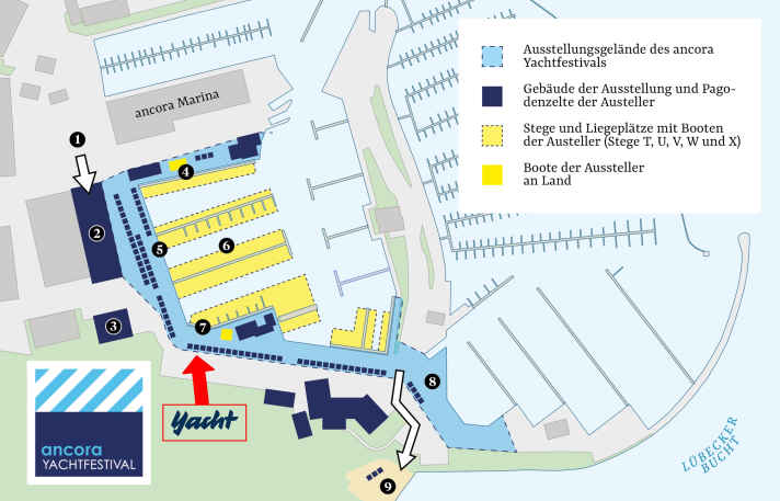 Ancora Yachtfestival 2024 Plan