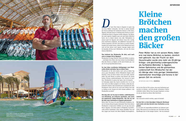 Peter Müller tells his story of success and suffering