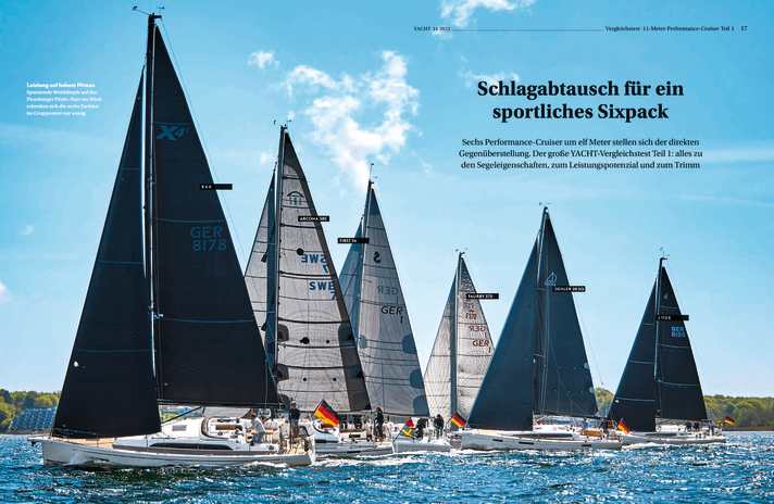 Test di confronto unico: tanto impegno, tanti risultati e la migliore formazione per ogni redattore di YACHT