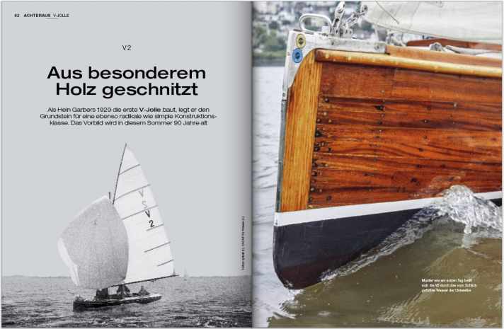   Histoire du dériveur en V dans YACHT classic 2/2019