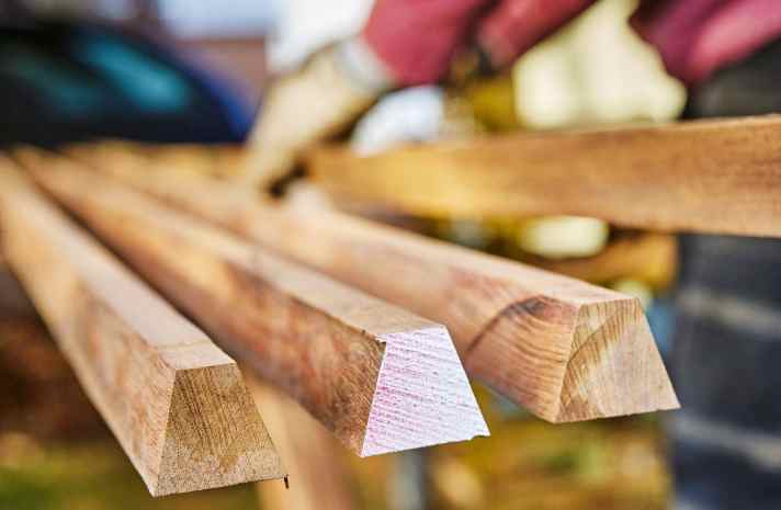 Measure the length and add the stock length. A trapezoidal profile ensures good properties