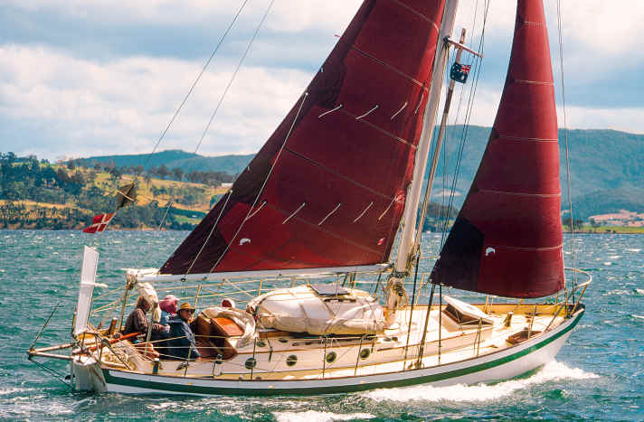 Seit 1981 segelt “Wanderer III” mit Thies Matzen unter dänischer Flagge