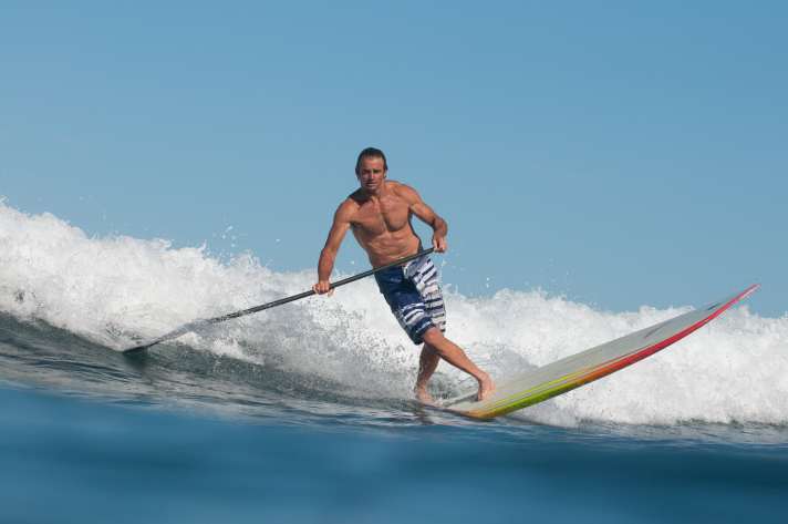Laird Hamilton in seinem Element Wasser