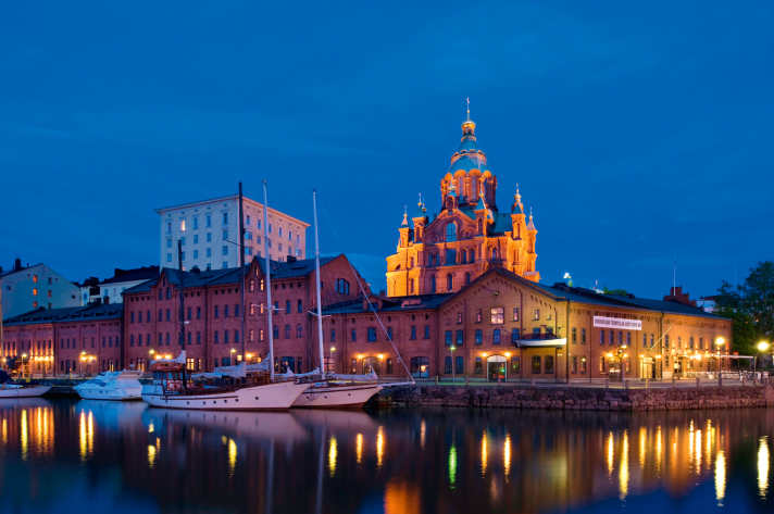 Punta del porto del Mar Baltico: Helsinki