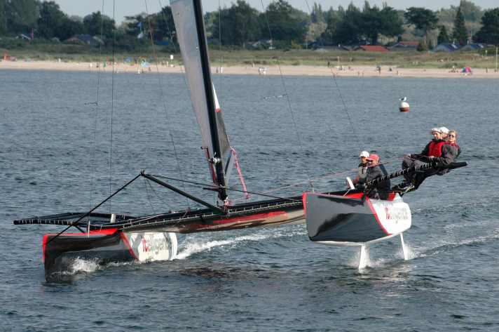   The new attraction in the Bay of Lübeck: the Sach brothers' M32