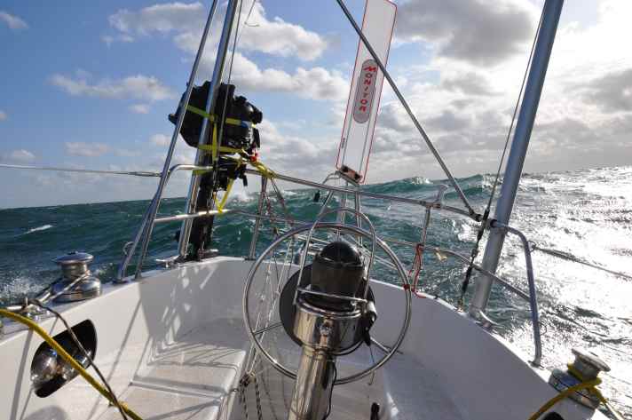   "Maverick too" auf der Nordsee