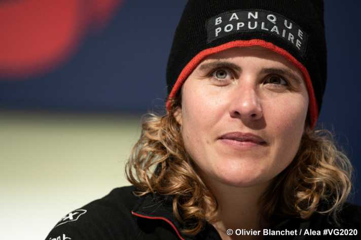   Ihren 31. Geburtstag hatte Clarisse Crémer am 30. Dezember auf See gefeiert